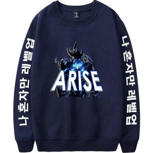 Solo Leveling Print Loose Tops Sweater Series Women/Men Clothes Turtleneck Youthful Street Sweatshirt Streetwear