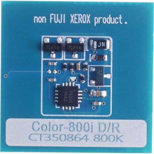 CT350864 toner drum chip for Xerox Color 800i 1000i printer cartridge laser refill