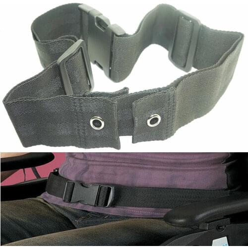 Universal Wheelchair Seat Belt up to 60" Auto Style with Buckle Disability Aids