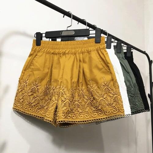 YUANYUANJYCO Women's High Waist Shorts