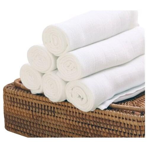 5pcs Baby Diaper Inserts Incontinence Disable Washable Reusable Cloth Nappy Big Large Microfiber 52cmx52cm