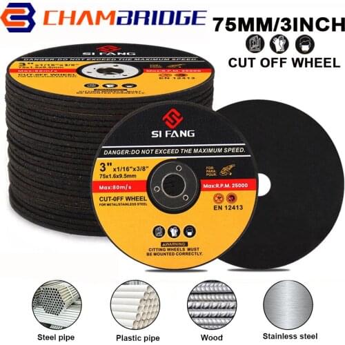 75mm 3 Inch Metal Stainless Steel Cutting Discs Cut Off Grinding Wheel Flap Sanding Discs Grinding Discs For Angle Grinder Wheel
