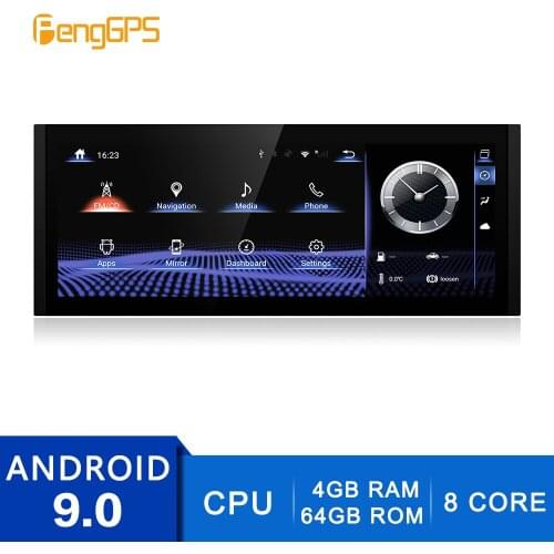 2 Din Stereo Android 9.0 for Lexus IS 2013-2017 GPS Navigation DVD Player FM/AM Radio 4G+64G DVD Player Multimedia 4K Headunit