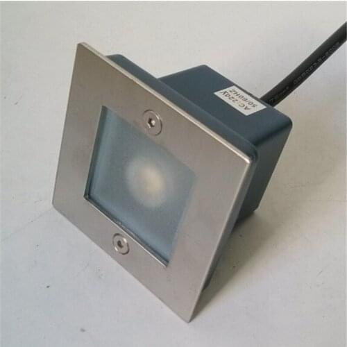 Free Shipping 3W CE&RoHS AC85-265V LED Outdoor Underground Lamp Waterproof LED Spot Floor Garden Yard LED underground light