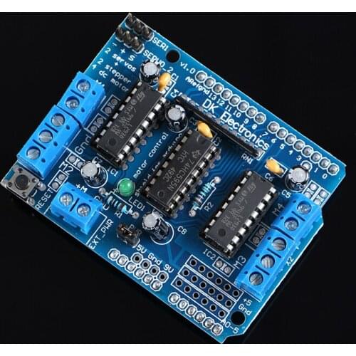 Free shipping! 5pcs/lot Motor-driven expansion board L293D motor control shield
