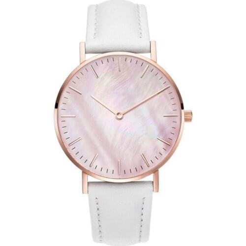 Women Watches Fashion Luxury Brand Leather Band Quartz WristWatch Gold Ladies Casual Watch Women Dress Reloj Mujer Black Clock