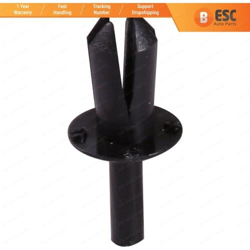 10 Pieces Mudshield Push-Type Retainer, Small, Black for VW : N0385012; Karsan : 1719242 T2392