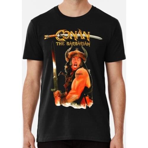 Men Shirt Conan the barbarian sword Classic T Shirt Women tshirt
