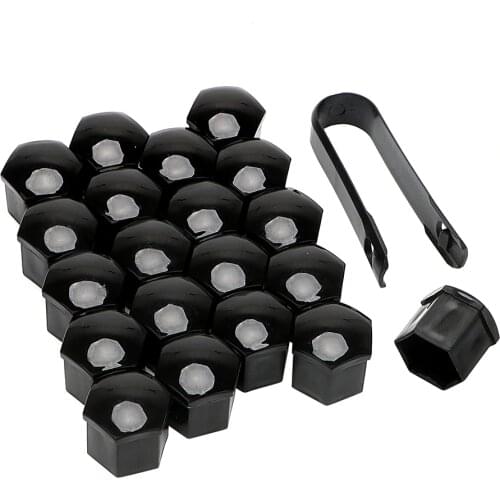 20Pcs Tire Bolt Head Cover Cap Protective Bolt Caps Car Tyre Wheel Nuts Covers Auto Caps Hub Screw Protector Car Styling Plastic