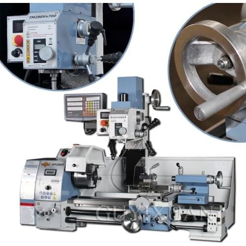 Metal Turn drilling and milling Combined machine Multifunctional industrial turning, drilling and milling machine