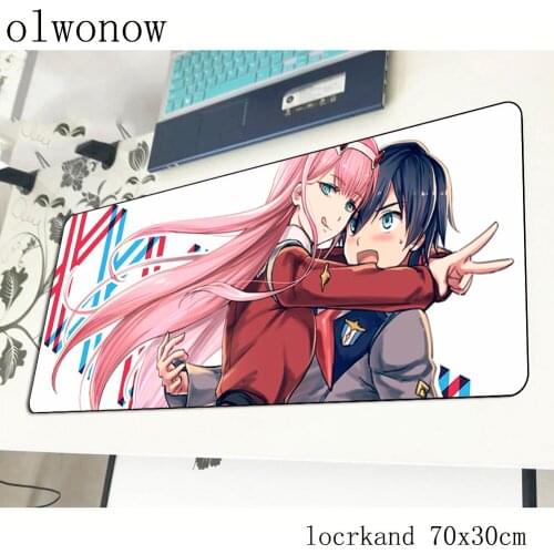 Darling in the franxx mousepad gamer best 700x300x3mm gaming mouse pad large Popular notebook accessories laptop padmouse mats