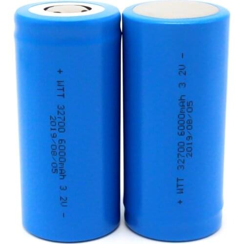 Mr.Li lithium ion 32700 6000mah lifepo4 3.2v 6Ah battery cell 100% capacity used for Intelligent traffic communication system