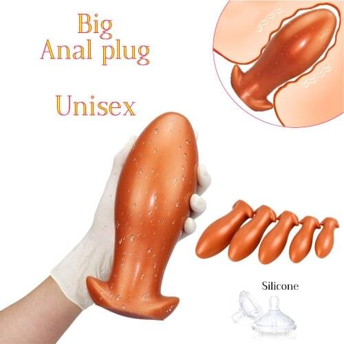 Soft large butt plug anal toys for woman vaginal dilator anal balls butt plug sex toy big dildo anal expanders sex toy for adult