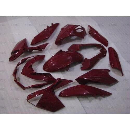 For Kawasaki Z1000 2010 - 2013 STREET EDITION Fairing Kits Z-1000 2010 Pearl Red Fairing Z-1000 2013 Plastic Fairings Unpainted