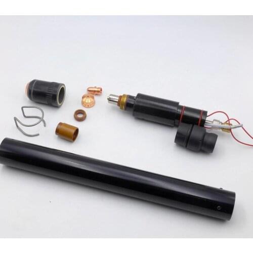 HF Pilot Arc OEM Trafimet Plasma Torch Straight A141 Head Body CNC Plasma Cutting Machine Central Connector Fit BRIMA CUT-120