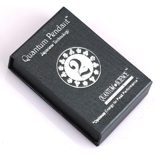 Quantum Pendant Scalar Energy Ion Energy Ions Health Jewelry Lava Stone Charm Number Pendants 5g radiation Protection Necklace