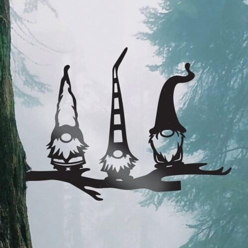 Steel Branch Garden Decoration Metal Tree Art Metal Gnomes Garden Steel Silver Decorative Signs Outdoor Garden Ornaments