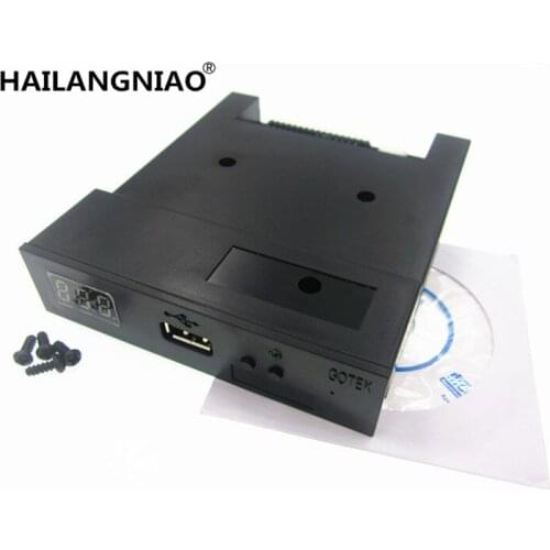 1SET New 2017 Version SFR1M44-U100K Black 3.5" 1.44MB USB SSD FLOPPY DRIVE EMULATOR