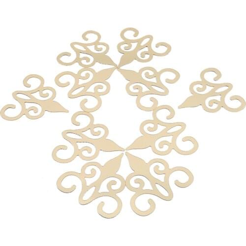 10 Pcs 3d Mirror Wall Stickers Home Decoration Living Room 7*7cm Square Self Adhesive Tiles Decal New Mosaic Porch Poster Wall