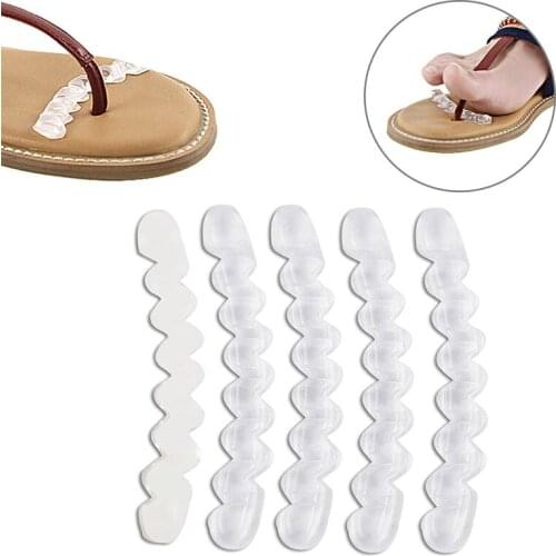5 Pairs Anti-Slip Gel Stripe Pad High-heeled Shoes Forefoot Cushion Soft Comfortable Pain Relieve