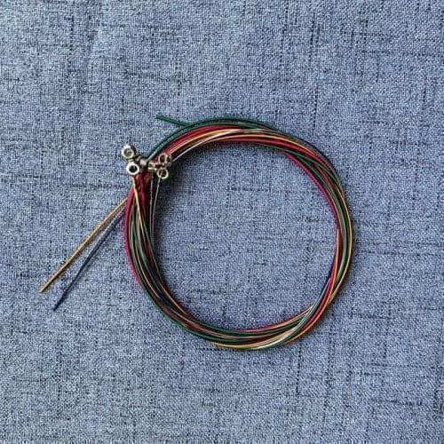 6pcs/set Pure Copper Guitar Strings 1-6 For Classical Classic Guitar Strings Steel Wire Classic Acoustic Folk Guitar Accessories