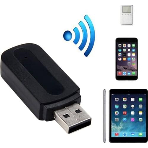 Wireless Bluetooth-compatible Receiver Transmitter Adapter 3.5mm Jack For Car Music Audio Aux Headphone Reciever Handsfree