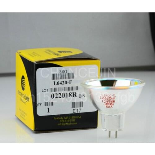 ILT L6420-F 12V/75W 3000H GX5.3 halogen lamp be used in PCR testing ABI 7300/7500 fluorometer