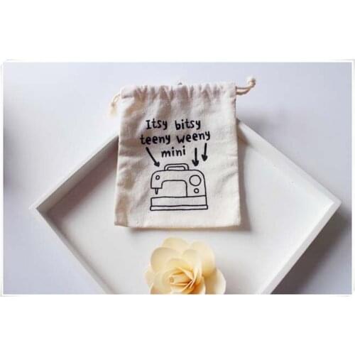 Customized Logo printing cotton gift Bags wedding Gift drawstring bags Jewelry gift pouch Free Shipping