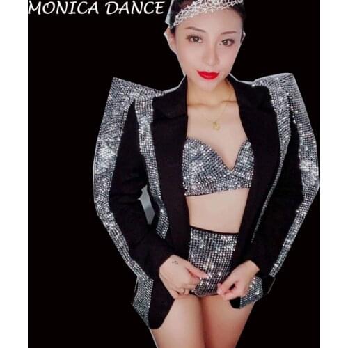 MONICA DANCE Women's Black Jackets