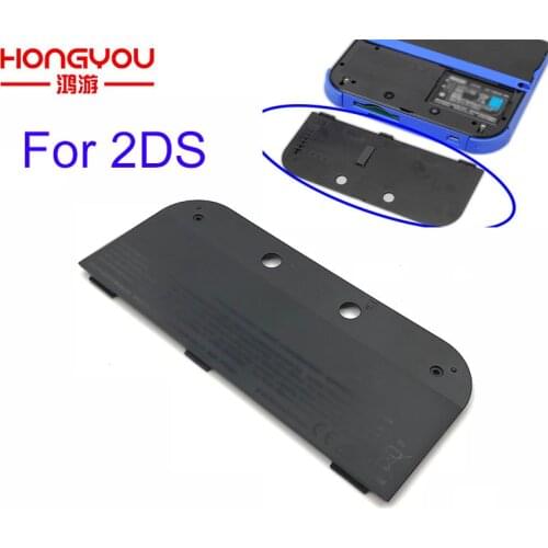 Original used Replacement back cover for Nintendo 2DS Housing Shell Rear cover Battery Cover for 2DS Game Console Battery cover
