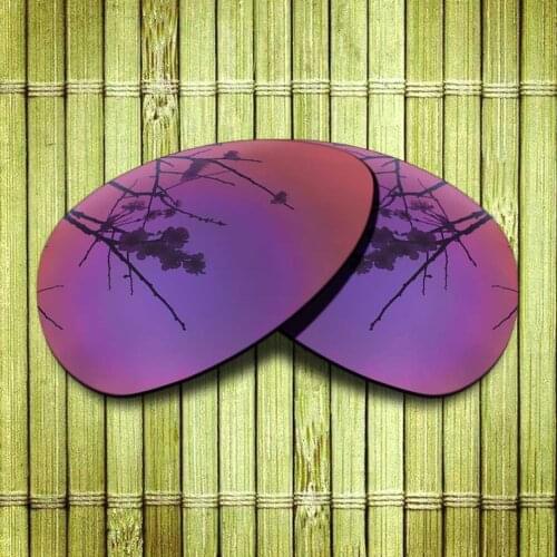 Polarized Replacement Lense For-Oakley Crosshair S Sunglasses Frame True Color Mirrored Coating - Midnight Sun Color Options