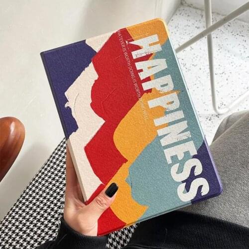 Vintage Oil Painting Case for iPad Air 4 2020 10.5 Air 3 Cover 10.2 2021 Pro 11 Case Air 2 9.7 Mini 5 Funda Shell for Ipad 9.7