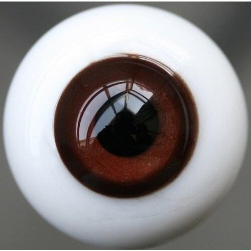 [wamami] 6mm 8mm 10mm 12mm 14mm 16mm 18mm 20mm 22mm 24mm Brown Eyes Glass Eyes Outfit For BJD Doll Dollfie