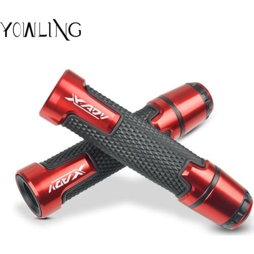 7/8'' 22mm FOR Honda X-ADV 750 XADV XADV750 2017 2018 Motorcycle knobs Anti-Skid scooter Handle ends Grips Bar Hand Handlebar