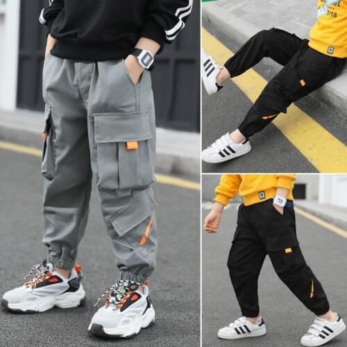 ABreeze Black Trousers For Boys