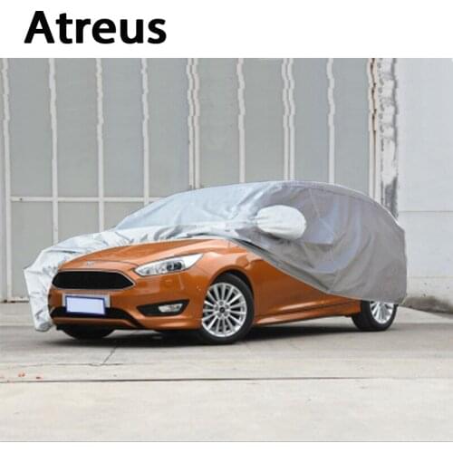 Atreus 1pcs for Ford Focus 2 3 Fiesta Kia RIO K2 Toyota Yaris Honda Fit Seat Leon Hatchback L Dustproof Car covers Accessories