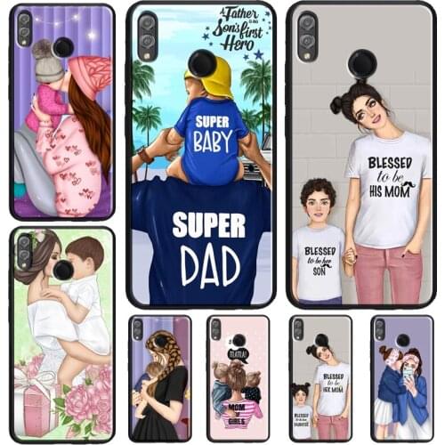 Baby Mom MUM MOTHER Girl Queen Case For Huawei Honor 10i 9X 20 Pro 9 10 Lite 7X 8X 7A 7C 8A 8C V20 Y9 Y7 2019 Nova 5T