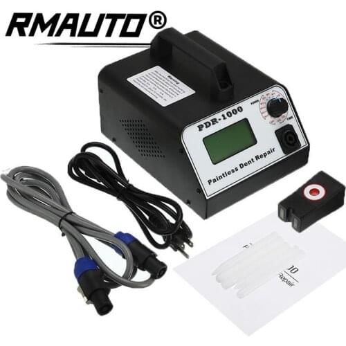 220V PDR1000 PDR Car Paint Dent Repair Tool Remover 1000W Induction Heater Tool Set Hot Box Car Body Painless Dent Repair Tool