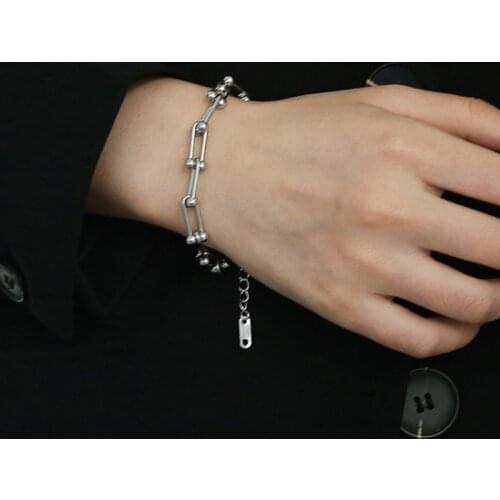 JIN&JU Chain Necklace Bracelet Set For Women Luxury Quality Charms Stainless Steel Pulseras Femme Jewelry браслет