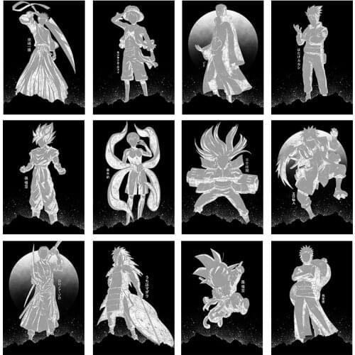 Classic Anime Canvas Painting Thousands of Hands I Gaara Sun Wukong Posters and Prints Wall Print Pictures Boys Room Home Decor