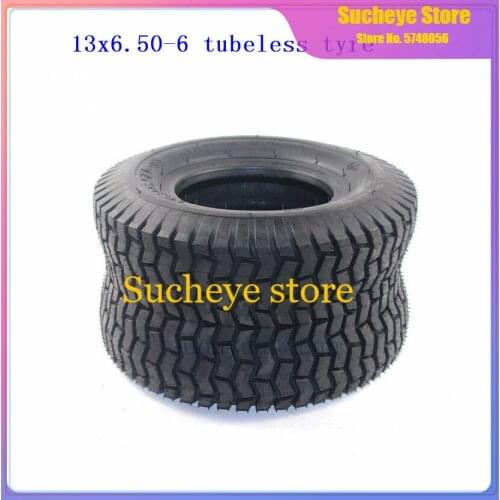 13x6.50-6 for ATV QUAD Golf Buggy Mower Go-kart Lawnmowers 13*6.50-6 tire for sightseeing car accessorie