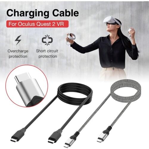 Hot 20V 3A VR glasses data charging cable 3M 3A Charging Cable High Speed Data Transfer Cable for Oculus Quest 2 Dropshipping