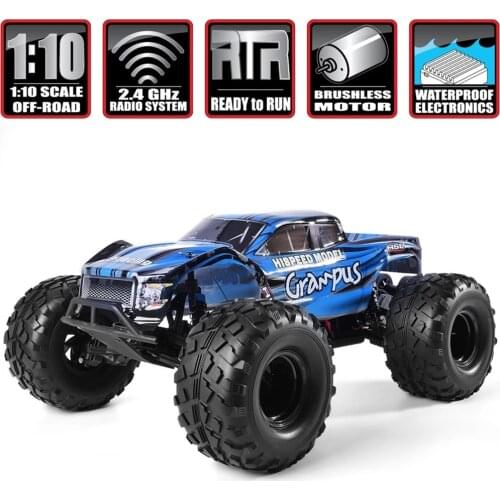 New RC Car 1:10 Scale Electric Remote Control Car Brushless Truck off-road Model Car RC Drift Racing Climbing Car RC Toys Gifts