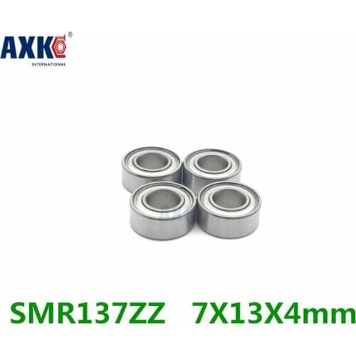 Smr137zz Abec-1 (10pcs) 7x13x4mm Stainless Steel Miniature Ball Bearings Smr137zz