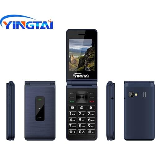Best Original YINGTAI T39L Telephone GSM flip cell phones FM Torch Dual SIM 2.8 inch clamshell Button unlocked 2G Mobile Phone