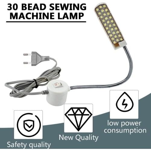 Super Bright 30 Lamp 2W Beads Sewing Clothing Machine Light Home Working Light Lamp Sewing Machine Accessories