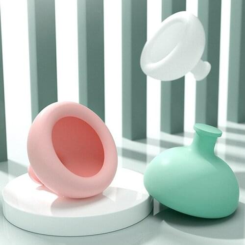 1pc Baby Silicone Choking Milk Back Pad L-shaped Children Resilience Clapper