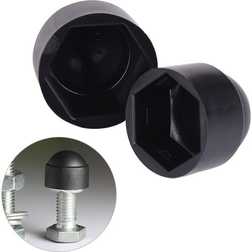 10Pcs Nut Protection Cap M4 M6 M8 M10 M12 Dome Bolt Nut Protection Caps Covers Plastic Hexagon Screw Cap for Car Wheels Decor
