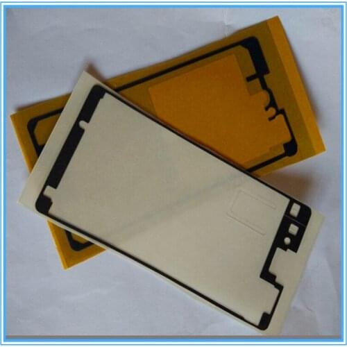 4PCS/Set Original New LCD Front Frame+Back Battery Cover Adhesive Glue Sticker For Sony Xperia Z1 Compact D5503 Z1 Mini M51W