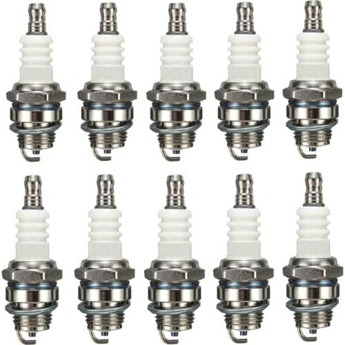5PCS/10PCS Motorcycle Engine Standard Spark Plug L7T For Briggs Stratton Motors Spark Plug Accessories Steel 55*22mm